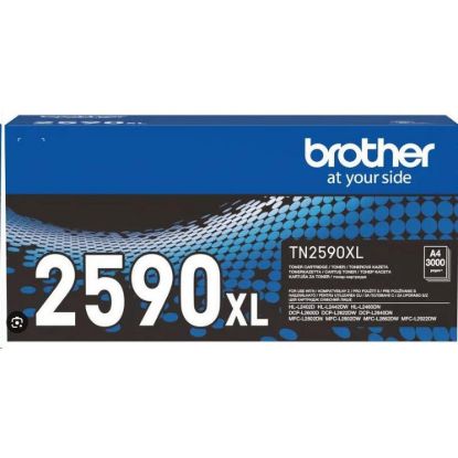 Obrázek BROTHER Toner TN- 2590XL Standardní toner 3000 stran pro L2622, L2922