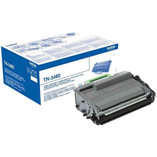 Obrázek BROTHER Toner TN- 3480 ( HL- L5xxx, HL- L6xxx, DCP/ MFC- L5xxx, DCP/ MFC- L6xxx, 8 000 str. A4)