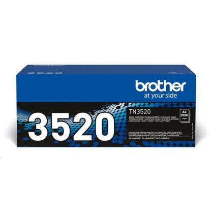 Obrázek BROTHER Toner TN- 3520 ( HL- L6400DW, MFC- L6900DW, 20 000 str. A4)