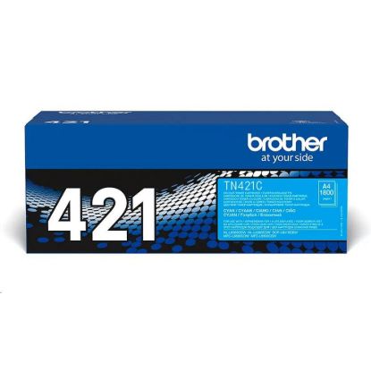 Obrázek BROTHER Toner TN- 421C pro HL- L8260Toner CDW/ HL- L8360CDW/ DCP- L8410CDW, 1.800 stran, Cyan