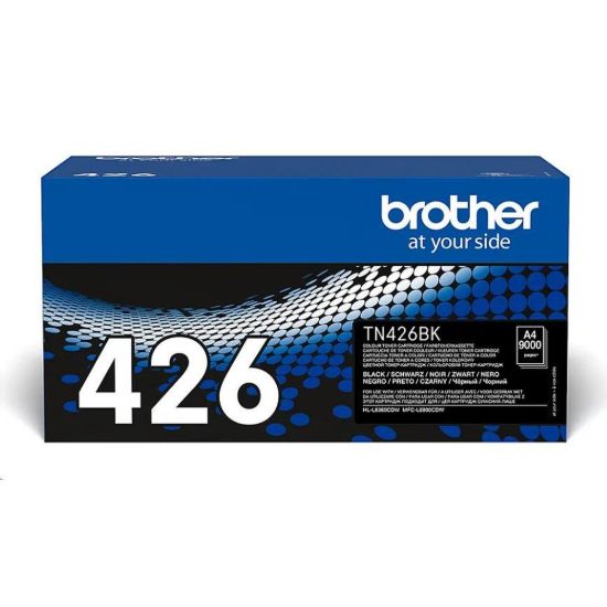 Obrázek BROTHER Toner TN- 426BK pro HL- L8360CDW/ MFC- L8900CDW, 9.000 stran, Black
