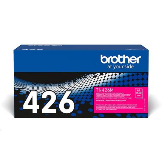 Obrázek BROTHER Toner TN- 426M pro HL- L8360CDW/ MFC- L8900CDW, 6.500 stran, Magenta