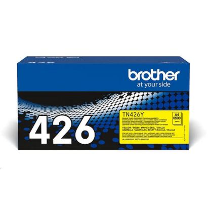 Obrázek BROTHER Toner TN- 426Y pro HL- L8360CDW/ MFC- L8900CDW, 6.500 stran, Yellow