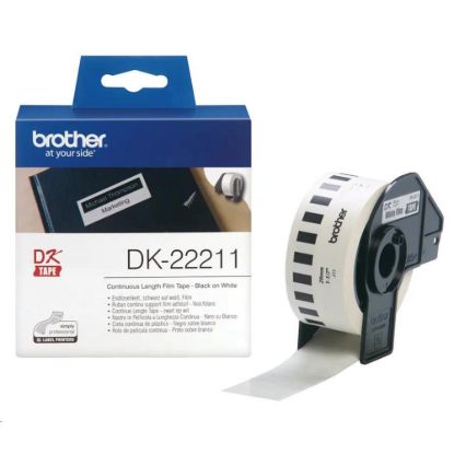 Obrázek BROTHER DK- 22211 bílá filmová role 29mm x 15, 24m