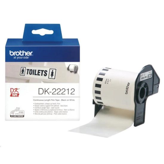 Obrázek BROTHER DK- 22212 bílá filmová role 62mm x 15, 24m