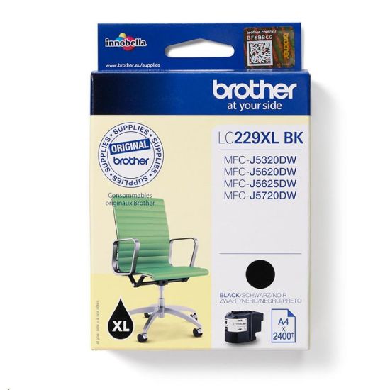 Obrázek BROTHER INK LC- 229XLBK Inkjet Supplies