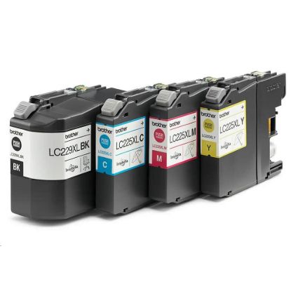 Obrázek BROTHER INK LC- 229XLVALBP Inkjet Supplies - multipack Azurová / Purpurová / Žlutá / Černá