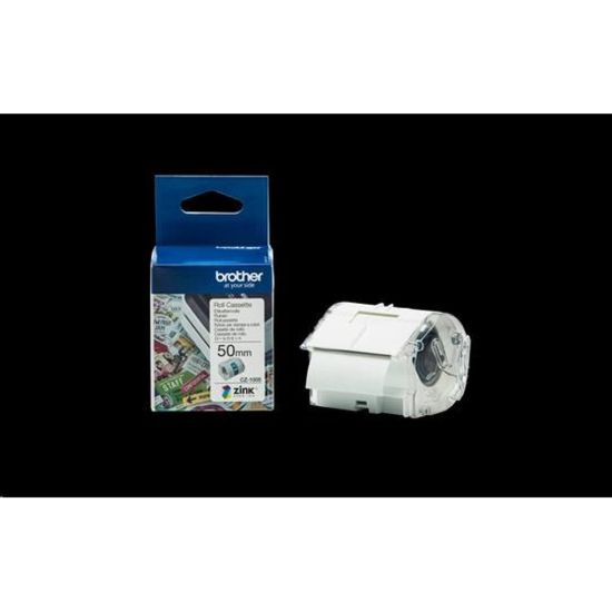 Obrázek BROTHER Originální barevná kontinuální tisková role Brother CZ-1005, šířka 50 mm.délka 5m - pro VC500W