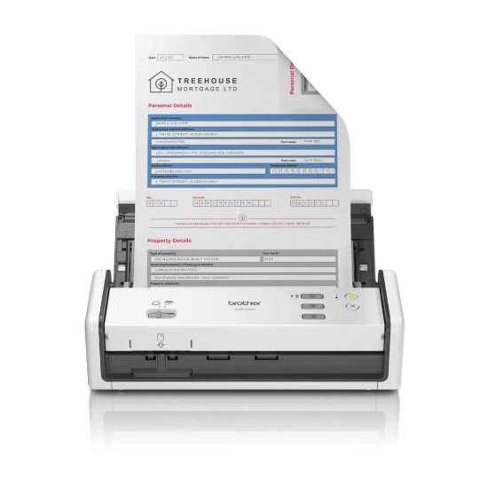 Obrázek BROTHER skener ADS- 1300 A4 30ppm/ 60dual 600 x 600 USB- C, USB