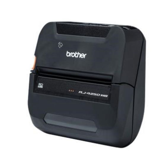 Obrázek BROTHER tiskárna účtenek RJ- 4250 WB ( termotisk, 118mm účtenka, USB bluetooth, 203DP I, 127 mm/ s) - bez baterie a…