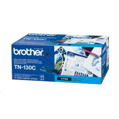 Obrázek BROTHER Toner TN- 130C azurový pro HL- 4040CN/ 4050DN/ 4070CW, DCP- 9040CN - cca 1500stran