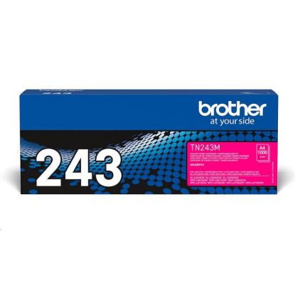Obrázek BROTHER Toner TN- 243M - PRO HLL3210 HLL3270 DCPL3510 DCPL3550 MFCL3730 MFCL3770 - cca 1000stran