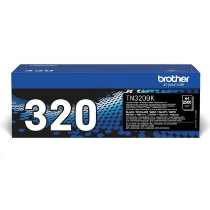 Obrázek BROTHER Toner TN- 320BK černá pro HL- 4150CDN/ HL4570CDW