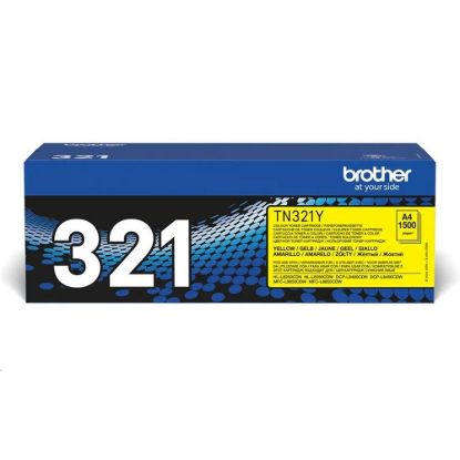 Obrázek BROTHER Toner TN- 321Y Laser Supplies - 1500stran - pro DCP- L8450CDW