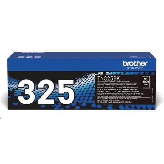 Obrázek BROTHER Toner TN- 325BK černá pro HL- 4150CDN/ HL4570CDW - cca 4000stran