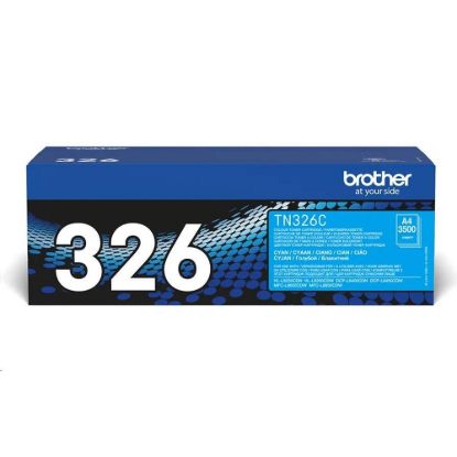 Obrázek BROTHER Toner TN- 326C Laser Supplies - 3500stran - pro DCP- L8450CDW
