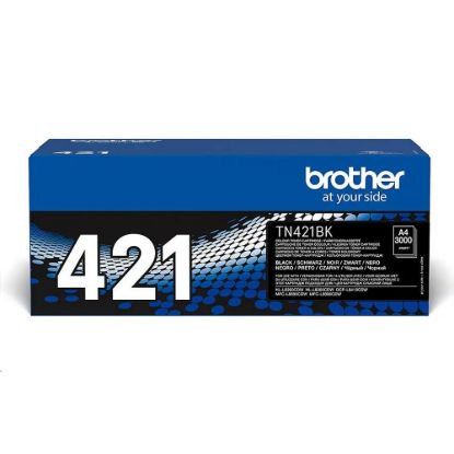 Obrázek BROTHER Toner TN- 421BK pro HL- L8260CDW/ HL- L8360CDW/ DCP- L8410CDW, 3.000 stran, Black