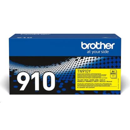 Obrázek BROTHER Toner TN- 910Y pro HLL- 9310CDW/ MFC- L9570CDW, 9.000 stran, Yellow