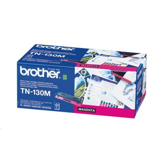 Obrázek BROTHER Toner TN-130M purpurový pro HL-4040CN/4050DN/4070CW, DCP-9040C - cca 1500stran