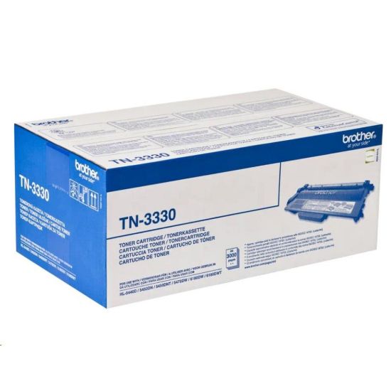 Obrázek BROTHER Toner TN-3330 pro HL5440D, HL5450DN, Hl5470DW, HL6180DW,MFC-8950DW   - 3000stran