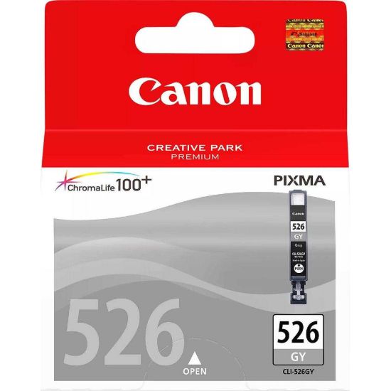 Obrázek Canon CARTRIDGE CLI- 526GY šedá pro Pixma iP4850, MG5250, MG5350, MG6150, MG8150 (340 str.)