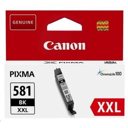 Obrázek Canon CARTRIDGE CLI- 581 XXL černá pro PIXMA TS615x, TS625x, TS635x, TR7550, TS815x (6 360 str.)
