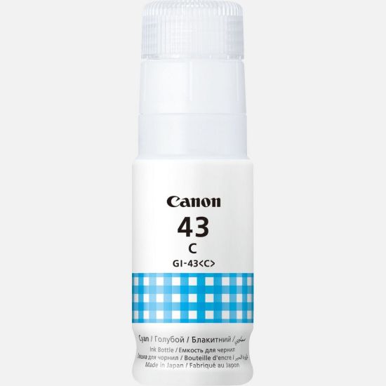 Obrázek Canon Cartridge GI- 43 C azurová pro PIXMA G540, G640 (3700 str.)