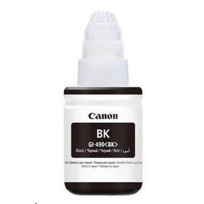 Obrázek Canon Cartridge GI- 490 černá pro PIXMA G 1400, 1410, 2400, 2410, 3400, 3410, 4400 a 4410 (6 000 str.)