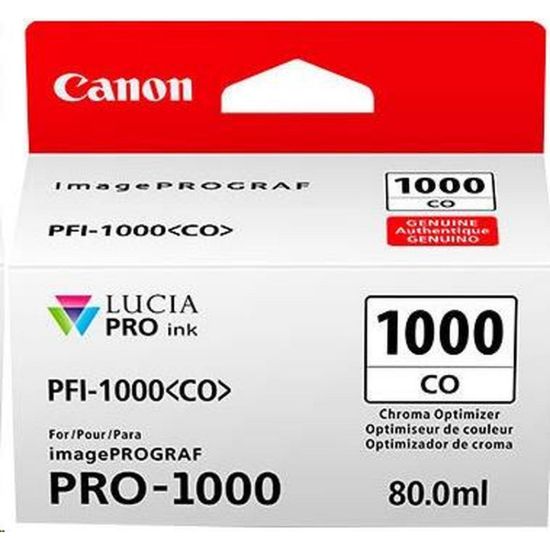 Obrázek Canon CARTRIDGE PFI- 1000CO bezbarvá pro ImagePROGRAF PRO- 1000 (680 str.)