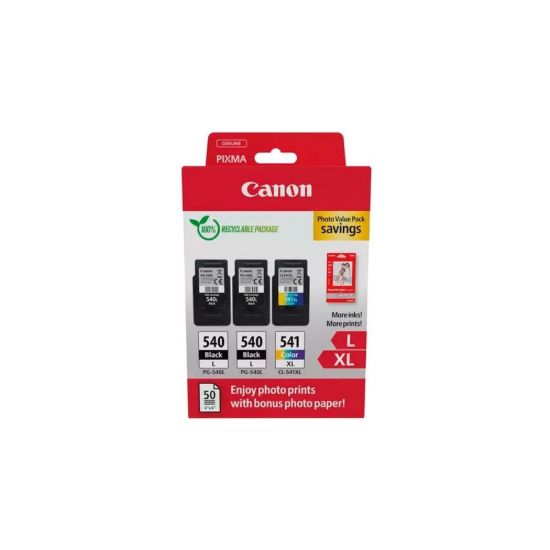 Obrázek Canon CARTRIDGE PG- 540Lx2/ CL- 541XL PVP pro PIXMA MX3 x 5, 4 x 5, 5 x 5, MG2150, 3 x 50, 4 x 50, TS515x