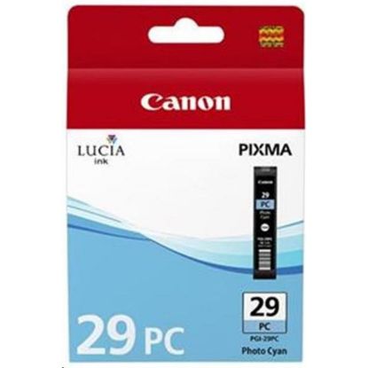 Obrázek Canon CARTRIDGE PGI- 29 PC azurová pro PIXMA PRO- 1 (400 str.)