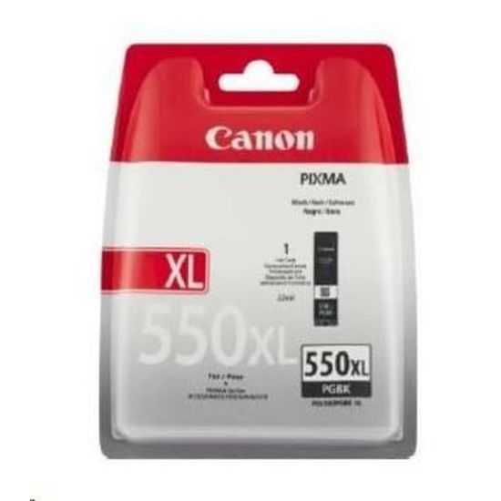 Obrázek Canon CARTRIDGE PGI- 550XL BK černá TWIN- PACK SEC pro iP7250, iP8750, iX6850, MX925, MX725, MG5450, MG5550, MG…