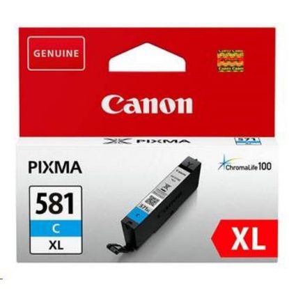 Obrázek Canon CARTRIDGE PGI- 580XL azurová pro PIXMA TS615x, TS625x, TS635x, TR7550, TS815x (519 str.)