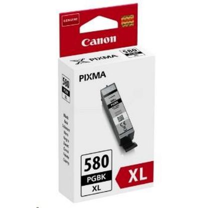 Obrázek Canon CARTRIDGE PGI- 580XL pigmentová černá pro PIXMA TS615x, TS625x, TS635x, TR7550, TS815x (400 str.)