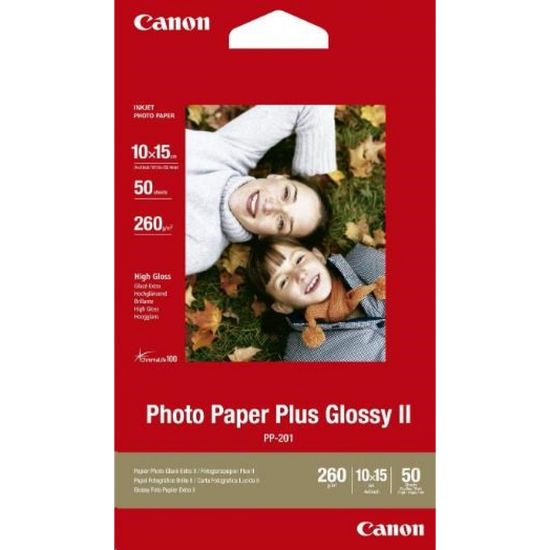 Obrázek Canon fotopapír lesklý PP- 201 10 x 15cm, 50ks, 275g/ m