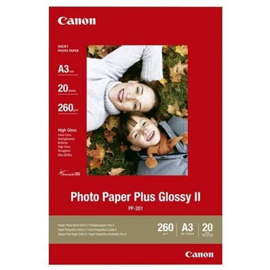 Obrázek Canon fotopapír lesklý PP- 201 A3, 20ks, 275g/ m