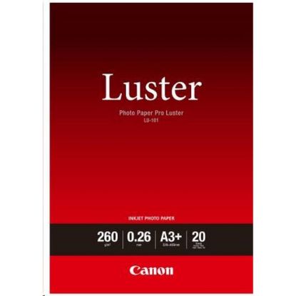 Obrázek Canon fotopapír LU- 101 A3+ fotopapír, 20 ks, lesklý, 260g/ m