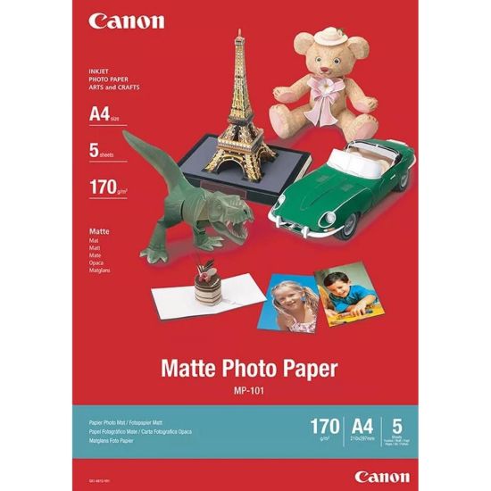 Obrázek Canon fotopapír MP- 101 A4, 50ks, matný, 170 g/ m