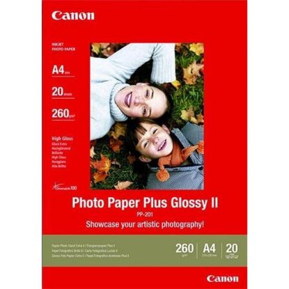 Obrázek Canon fotopapír PP- 201 A4, 20ks, lesklý, 275g/ m