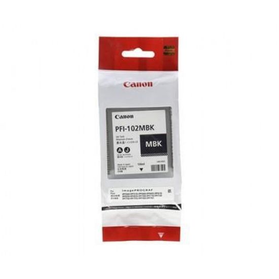 Obrázek Canon Pigment Ink Tank PFI- 102 Matte Black