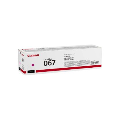 Obrázek Canon TONER 067 purpurová pro i- SENSYS LBP631Cw, LBP633Cdwa, MF651Cw, MF655Cdw, MF657Cdw (1250 str.)