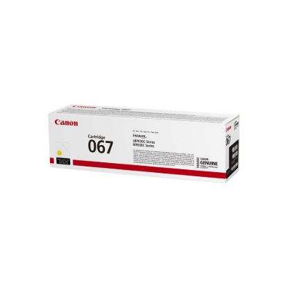 Obrázek Canon TONER 067 žlutá pro i- SENSYS LBP631Cw, LBP633Cdwa, MF651Cw, MF655Cdw, MF657Cdw (1250 str.)
