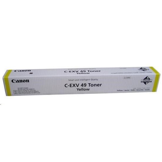 Obrázek Canon toner C- EXV 49 Yellow (iR- ADV C3330i/ 3325i/ 3320i)