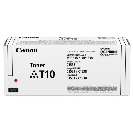 Obrázek CANON TONER T10 MAGENTA pro i- SENSYS X C1533i, C1533iF, C1538i, C1538Fi (10 000 str.)