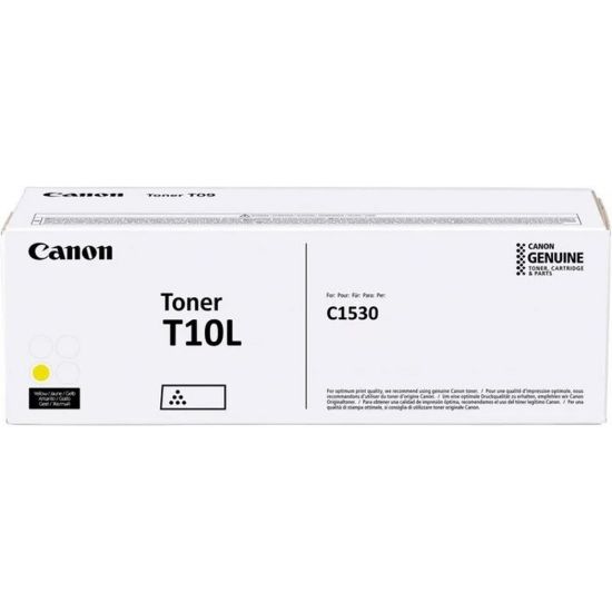 Obrázek CANON TONER T10L Y žlutá pro i- SENSYS X C1533i, C1533iF, C1538i, C1538Fi (5 000 str.)