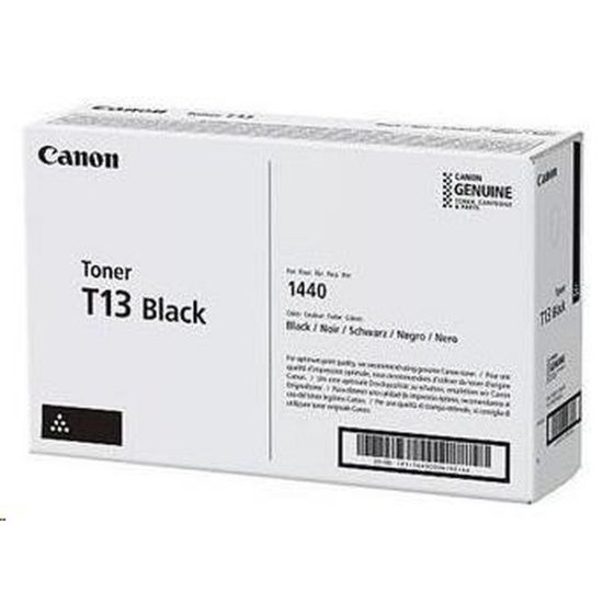 Obrázek Canon TONER T13k černá pro i- SENSYS X 1440iF, 1440i, 1440P, 1440Pr (10 600 str.)