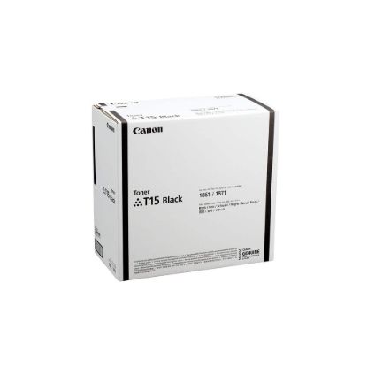 Obrázek CANON TONER T15 černý pro i- SENSYS X 1861P, 1871P (42 000 str.)