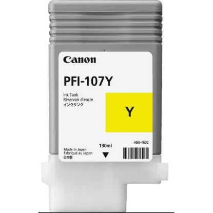 Obrázek Canon Zásobník inkoustu PFI- 107 Y