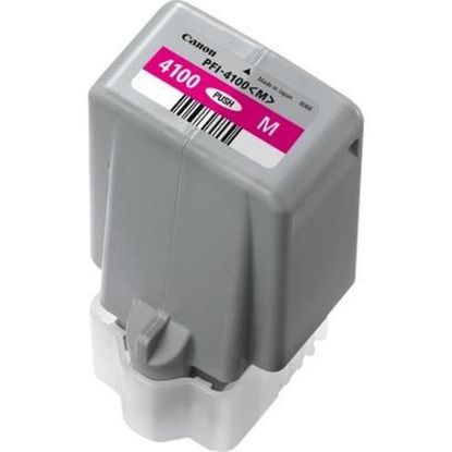 Obrázek CANON Zásobník inkoustu PFI- 4100 pro imagePROGRAF PRO- 1100, Magenta (80ml)