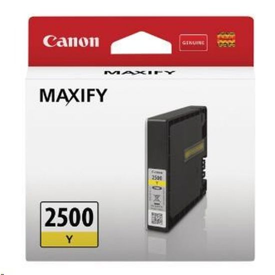 Obrázek Canon BJ CARTRIDGE PGI- 2500 Y 9, 6ml